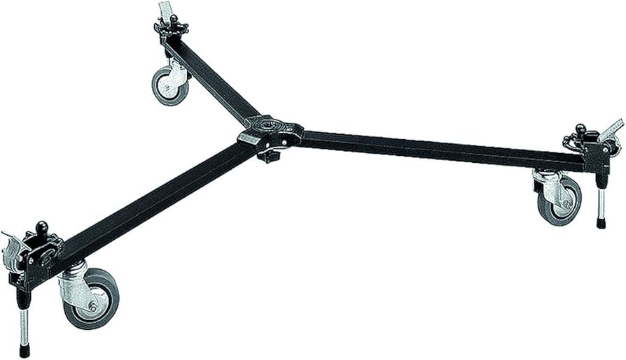 Amazon.com : Manfrotto 127 Video Dolly with 3-Inch Wheels
