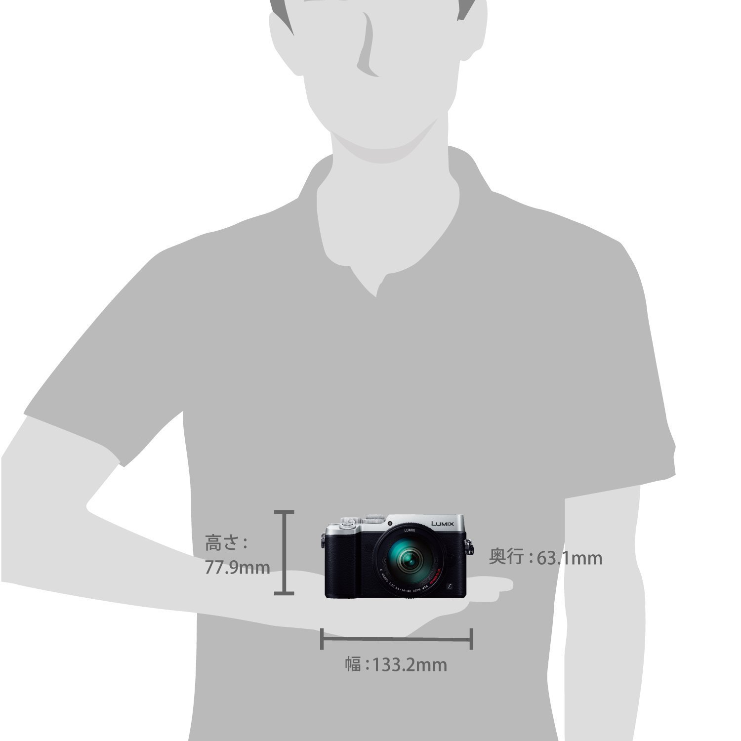 Amazon | パナソニック ミラーレス一眼カメラ ルミックス GX8 レンズ