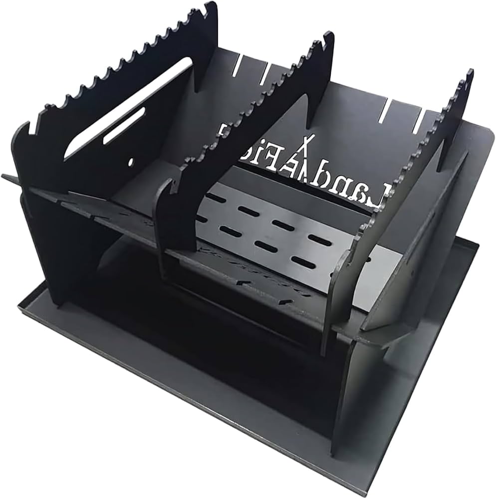 Amazon | LandField ランドフィールド 焚き火台 灰受け皿付き 収納