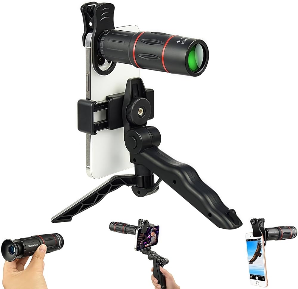 Amazon.co.jp: BUPVIOOD スマートフォン用望遠レンズ 28X HD22倍望遠