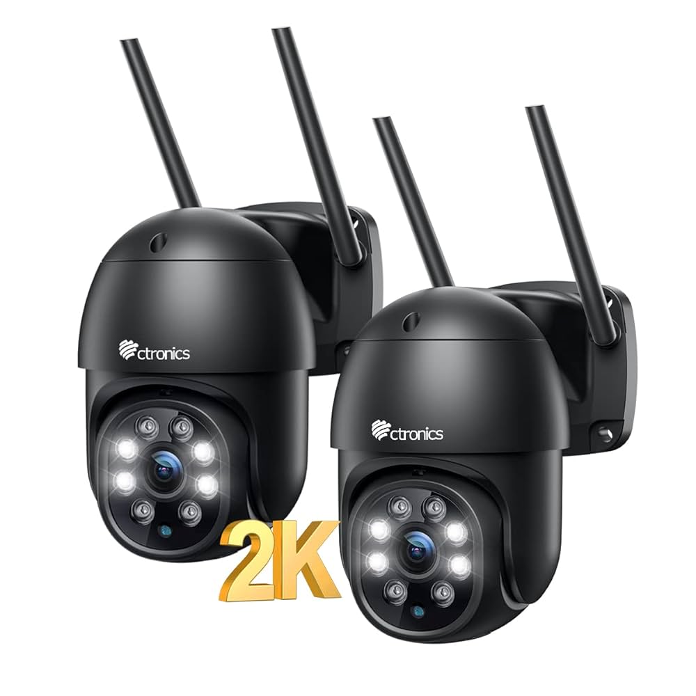 匿名配送✨Ctronis Wi-Fi 防犯カメラ 【公式通販】