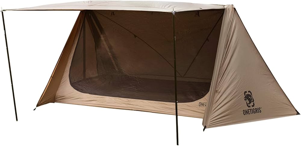 Amazon.co.jp: OneTigris OUTBACK RETREATシェルターテント 軍幕テント