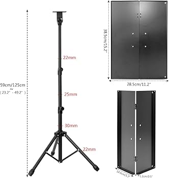 Amazon.co.jp: AKOZLIN プロジェクター台 トレイ折り畳み式