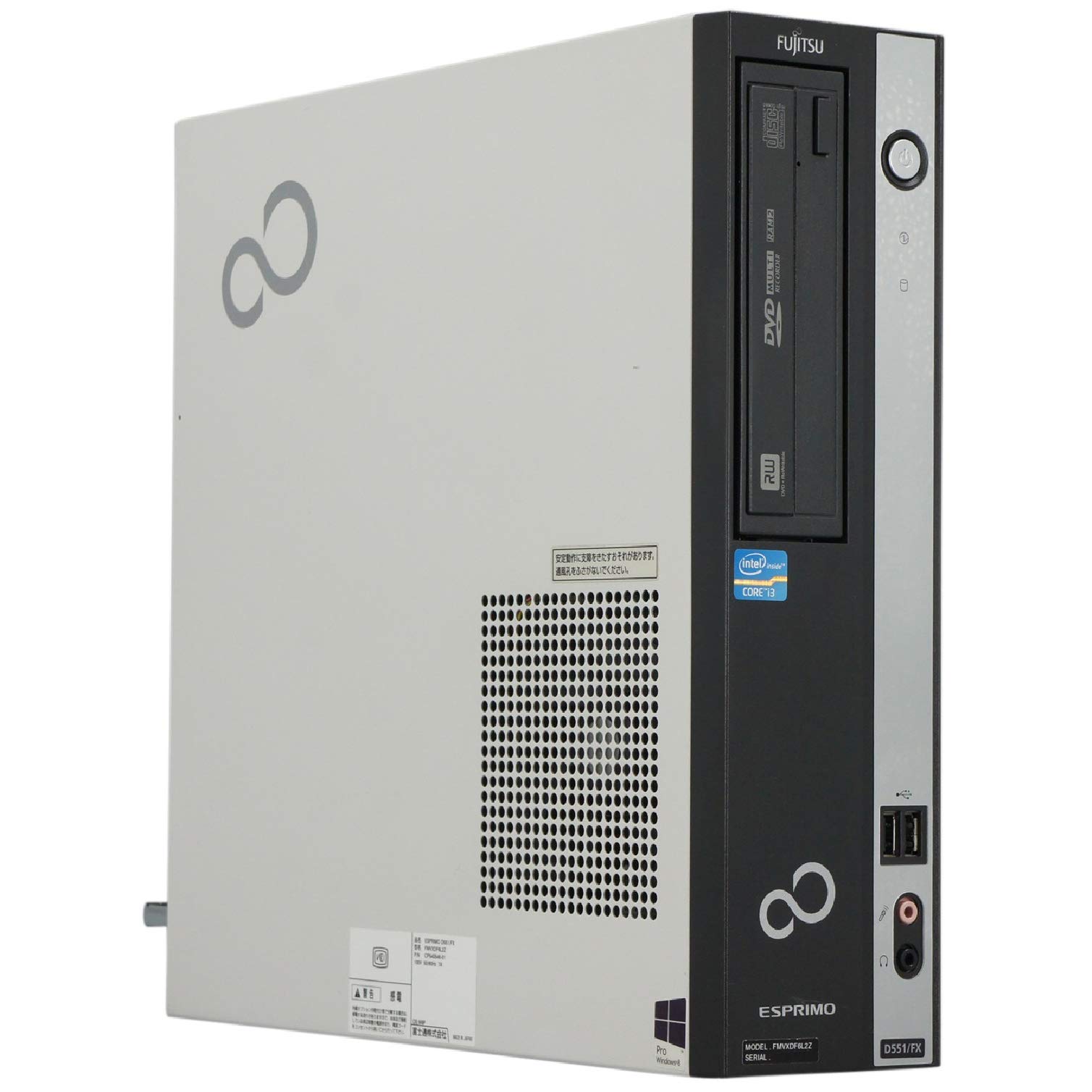 Amazon.co.jp: 中古パソコン Windows10 デスクトップ 一年保証 富士通