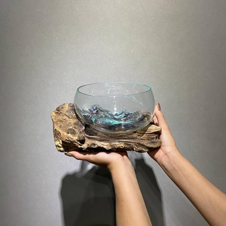 Amazon.co.jp: 流木ガラス 専門店 FUKUDA FACTORY 福田工房 WIDE L