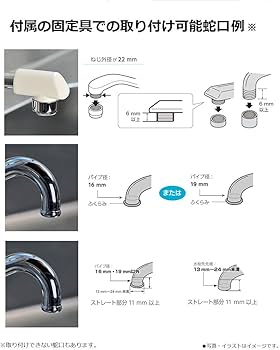 Amazon.co.jp: パナソニック 浄水器 蛇口直結型 ホワイト TK-CJ12-W +