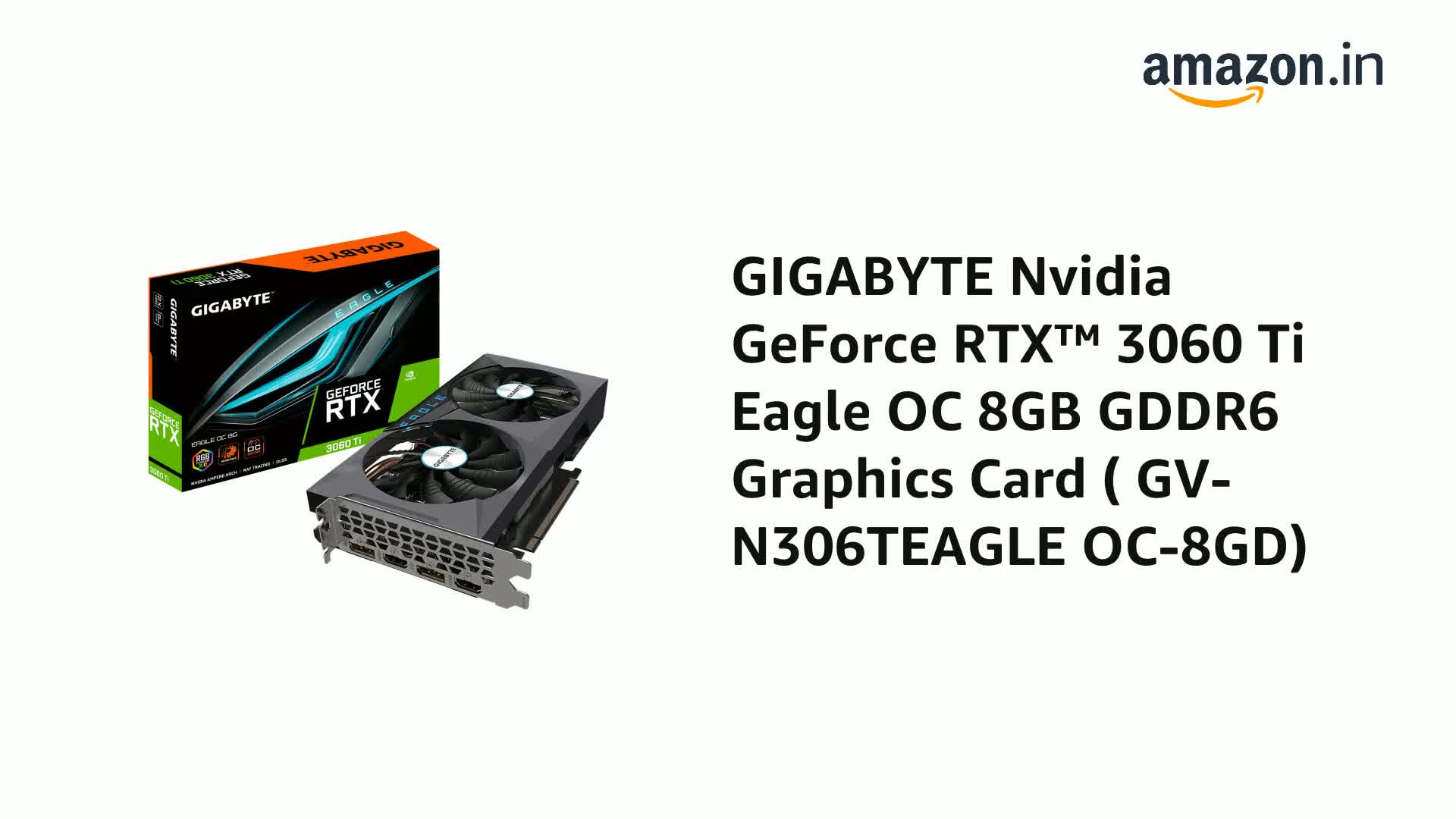 Amazon.in: Buy GIGABYTE Nvidia GeForce RTX 3060 pci_e_x16 Ti Eagle