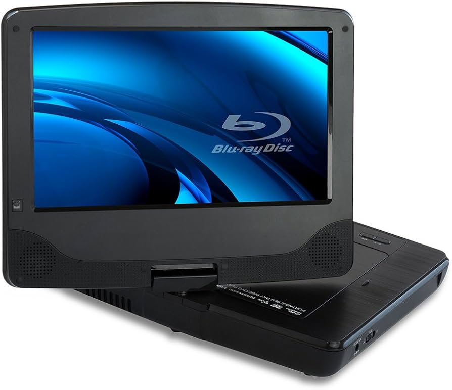Amazon | TEES ポータブル ブルーレイ／DVD プレーヤー 9インチ PBD