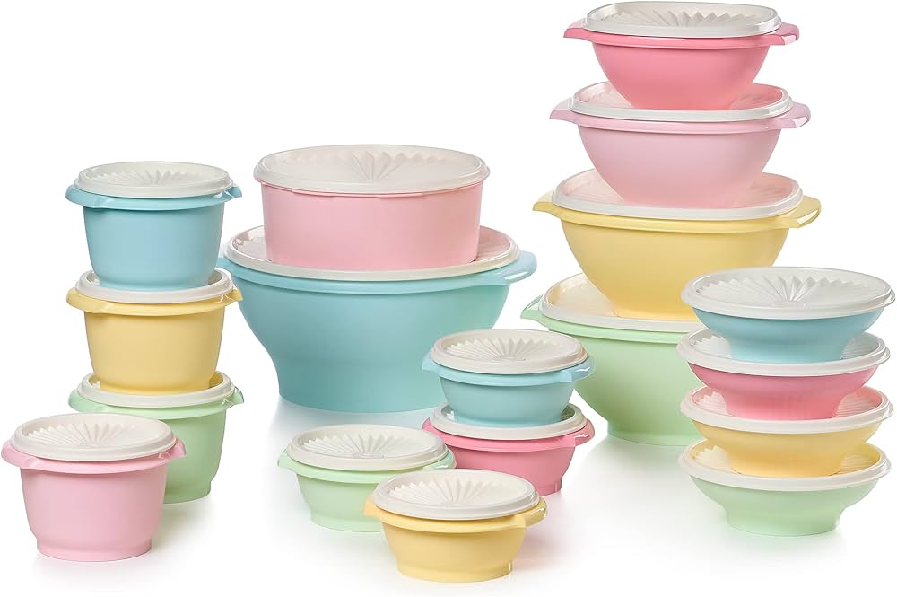 Amazon｜Tupperware Heritage Collection 36 Piece Food Storage