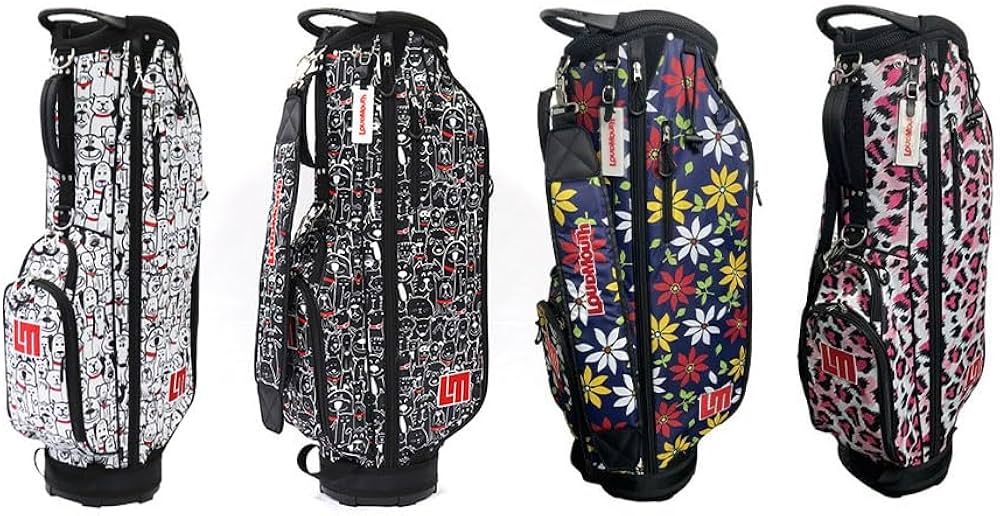 Amazon | ラウドマウス ゴルフ LM-LS0003 カート キャディバッグ Mutts