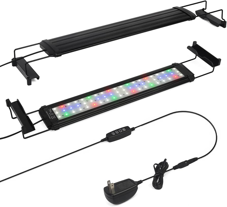 Amazon.co.jp: 水槽 ライト タイマー付き LEDライト60個 四色 3つの