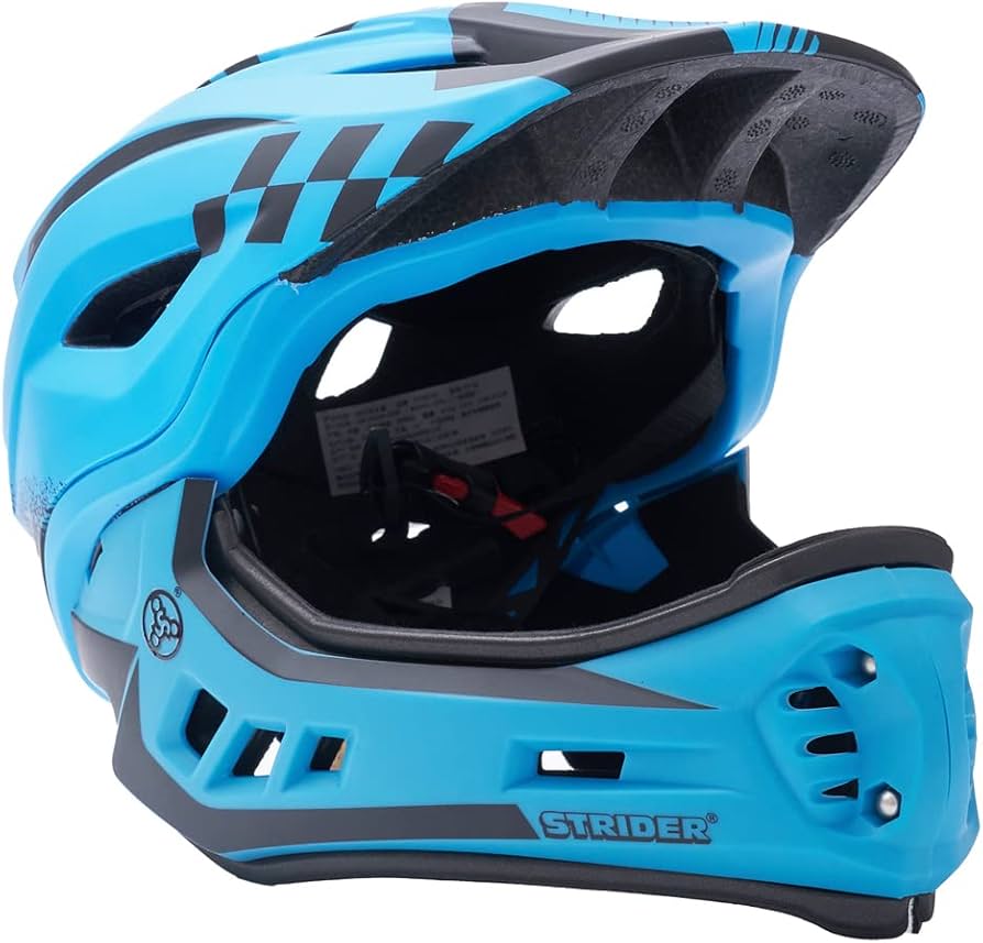 Amazon.co.jp: STRIDER (ストライダー) フルフェイスヘルメット ブルー