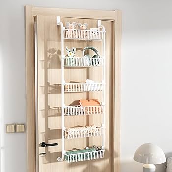 Amazon｜ウォールポケット ドア掛け収納 壁掛け 収納ラック 吊り下げ
