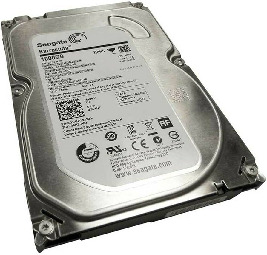 Amazon.com: Seagate 1TB Desktop HDD Hard Drive - Internal