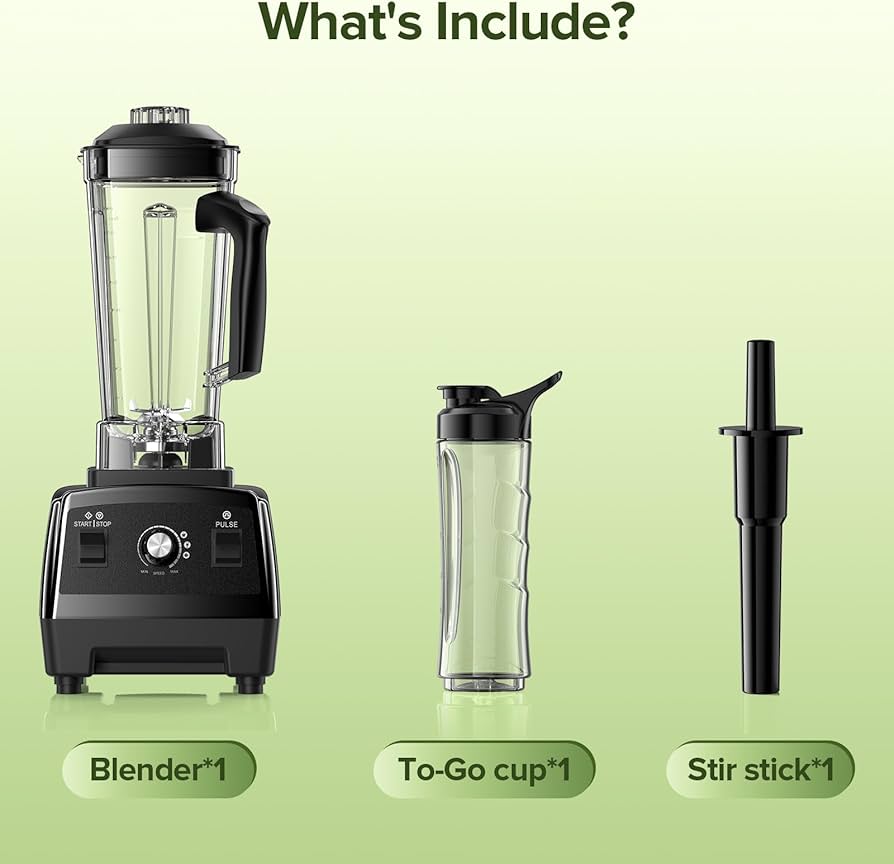Amazon.com: Blender for Smoothies, Blenders for Kitchen with 68Oz