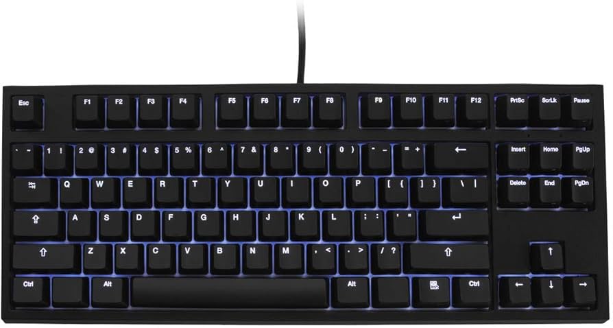 WASD Keyboards WASD-V2B-87-MXN Code 87-Key Illuminated Mechanical