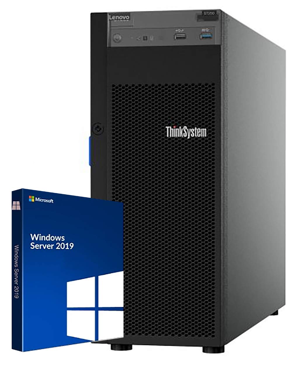 Amazon.com: Lenovo ThinkSystem ST250 Tower Server Bundle Including