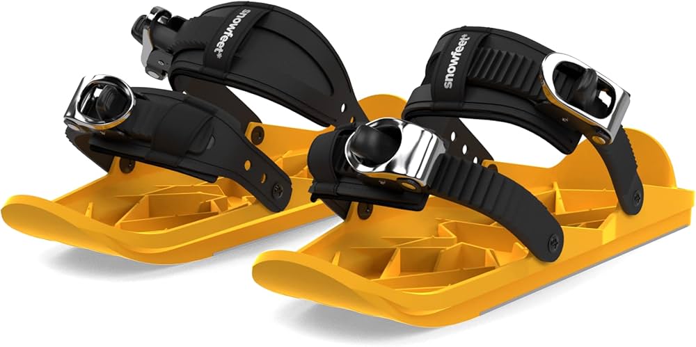 Amazon | スノーフィート - [ Snowfeet ] 雪用の小さな短いスキー