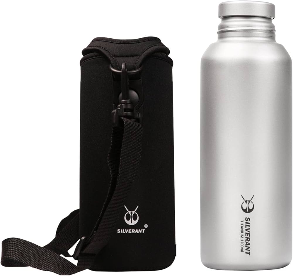 Amazon.co.jp: SILVERANT(シルバーアント) 純チタン製 ボトル 1200ml