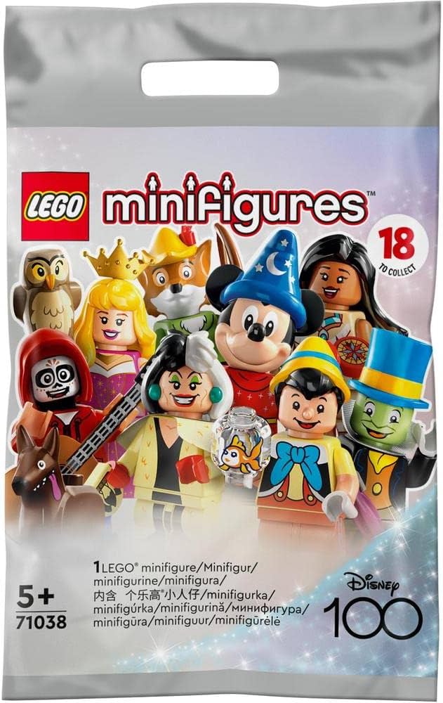 Amazon.co.jp: LEGO ミニフィギュア ディズニー 100 - 18種類の