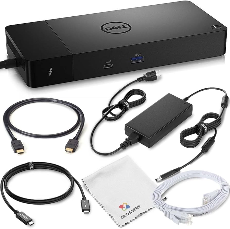 Amazon.com: Dell WD22TB4 Thunderbolt 4 Docking Station Bundle