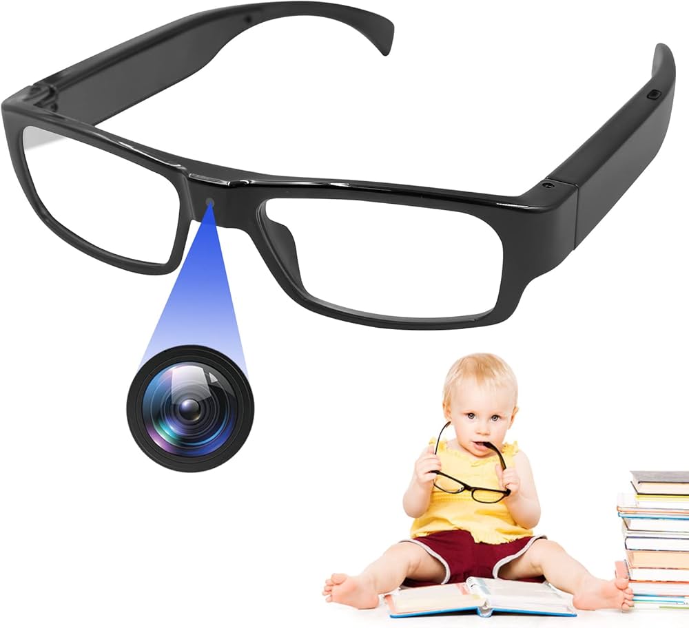 Amazon.co.jp: メガネ型カメラ 小型カメラ LXMIMI 目線撮影に最適な