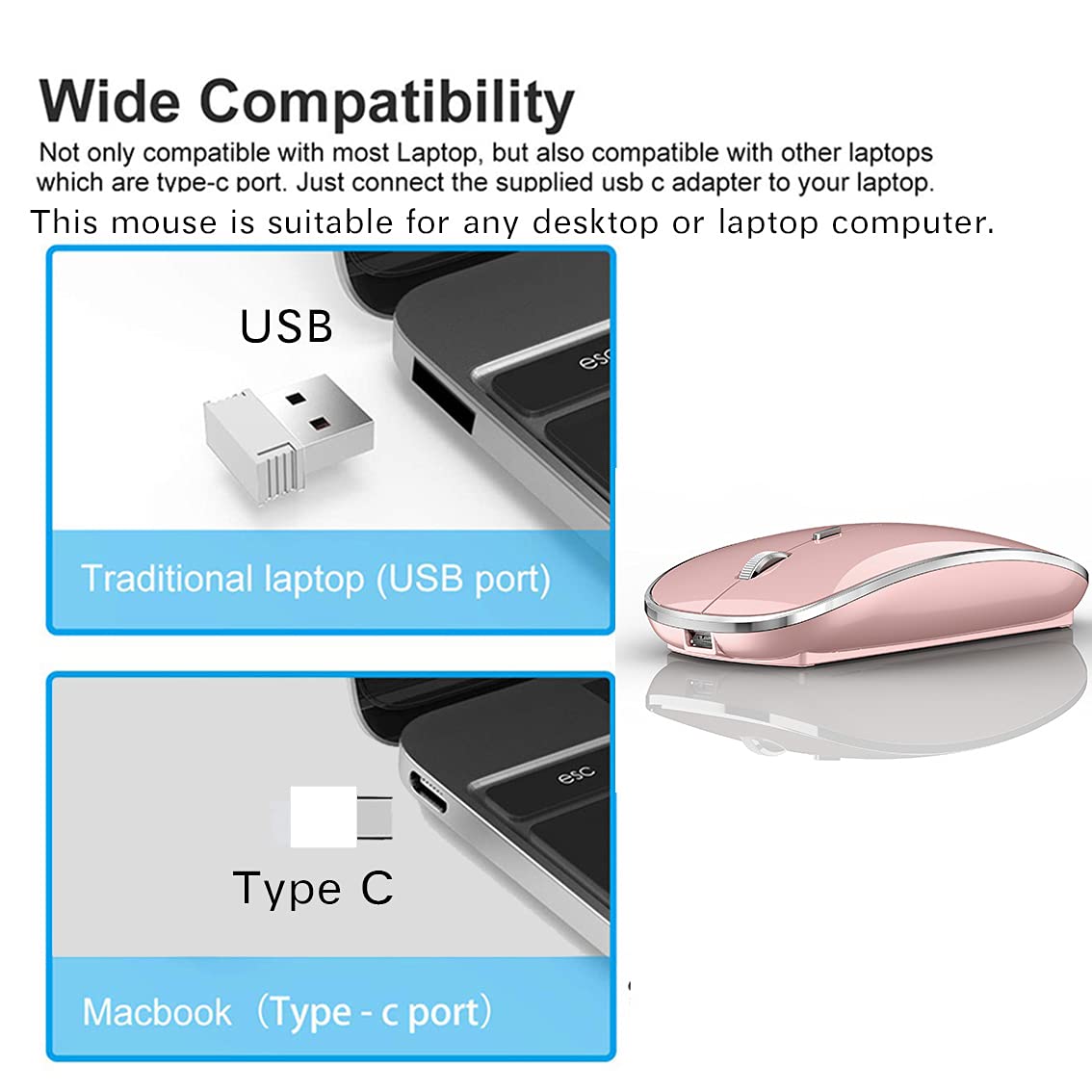 Amazon.com: Wireless Mouse for MacBook Pro MacBook Air MacBook