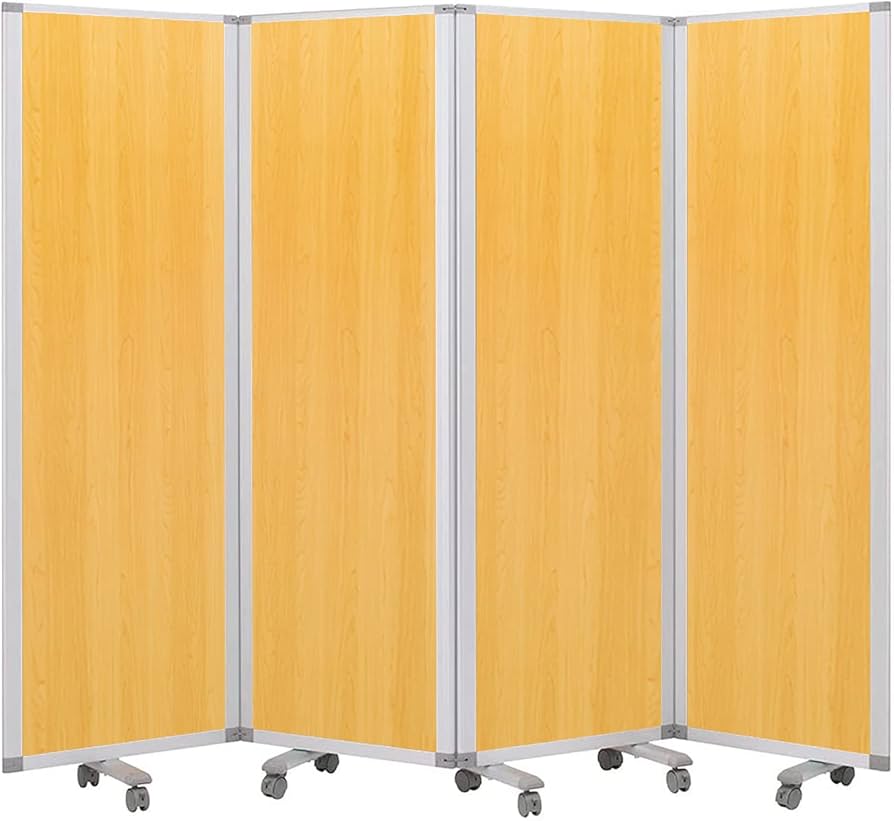 Amazon.co.jp: 高級 デラックス Comai 4連 パーテーション (幅2400mm