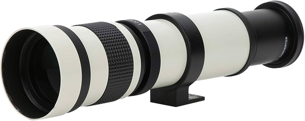Amazon | 420-800mm F8.3‑16マニュアルフォーカスズームレンズ-望遠