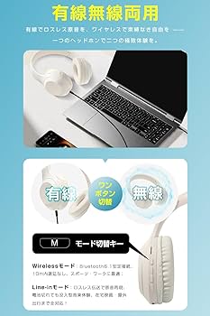 Amazon.co.jp: Bluetooth6.1 ヘッドホン 密閉型 ワイヤレス ゲーミング