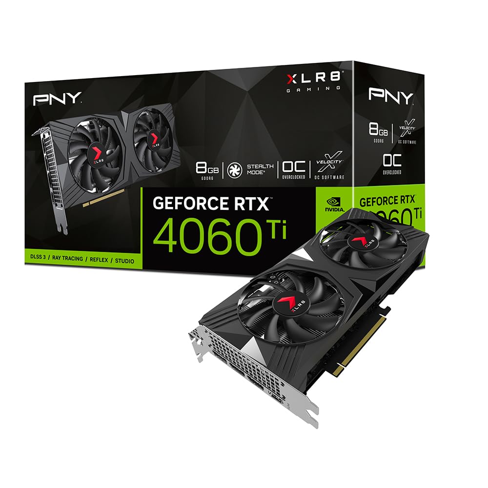 Amazon | PNY GEFORCE RTX™ 4060 Ti 8GB XLR8 Gaming VERTO トリプル