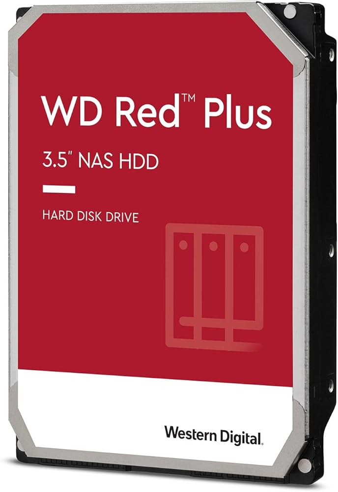Amazon | Western Digital HDD 10TB WD Red Plus NAS RAID (CMR) 3.5