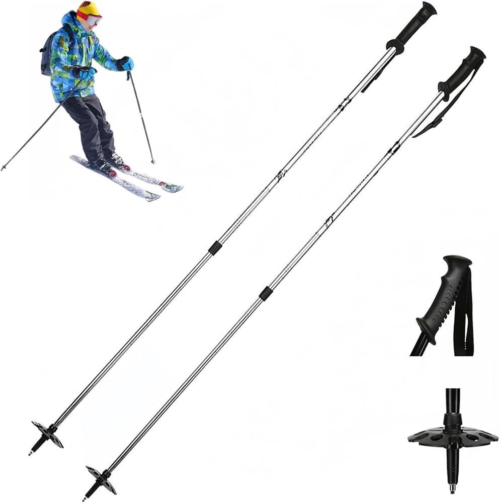 Amazon | JEJIET 【2025新登場・スキー専用】スキーストック スキー