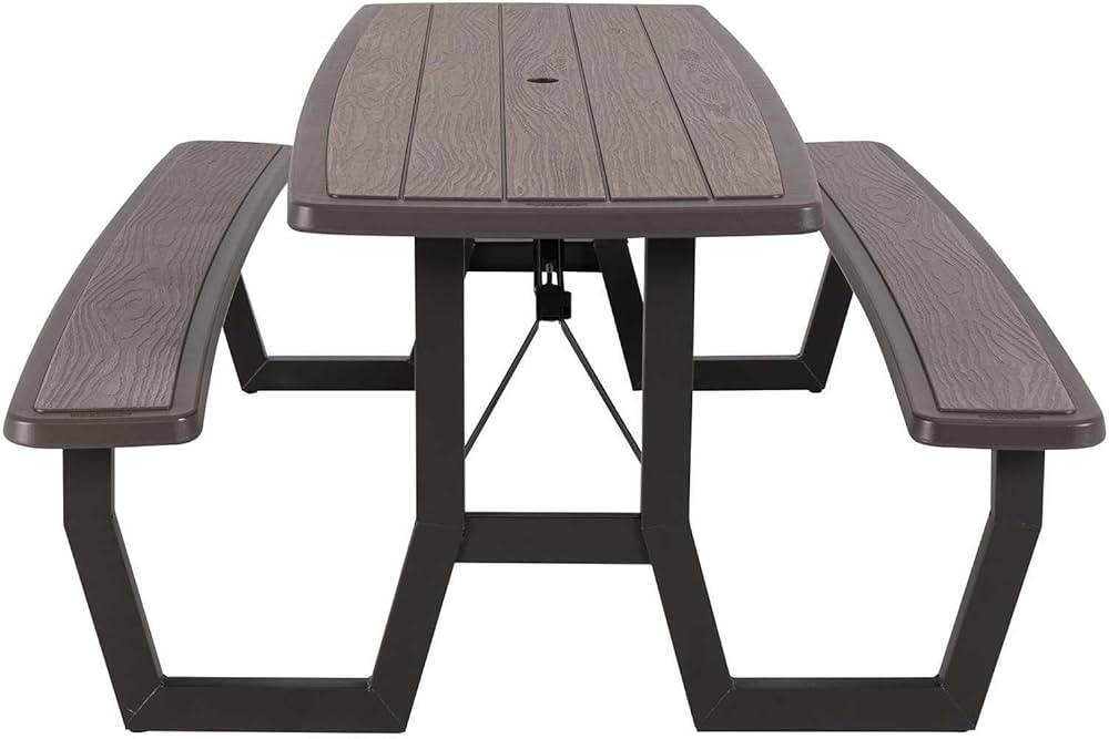 Amazon.co.jp: LIFETIME ライフタイム 折り畳み式 ピクニックテーブル