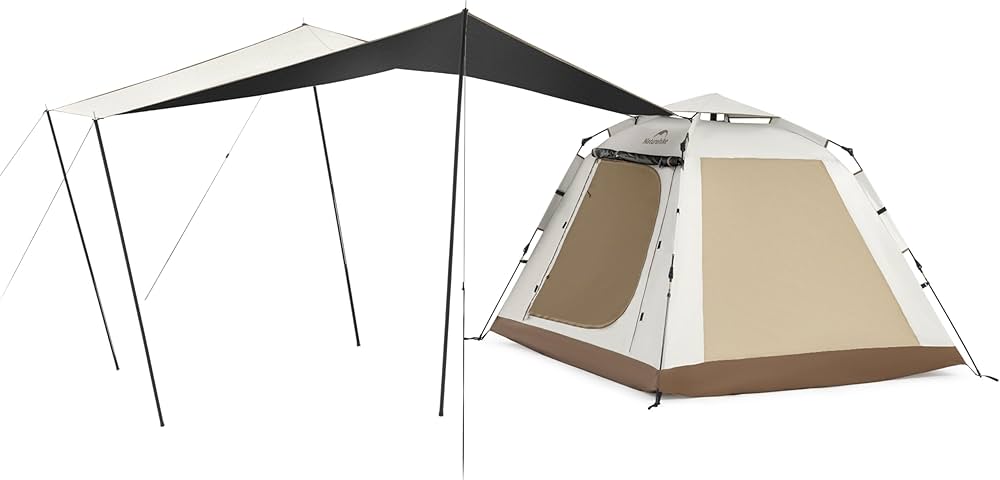 Amazon.co.jp: Naturehike 公式 ワンタッチ テント 1～3人用 UPF50+