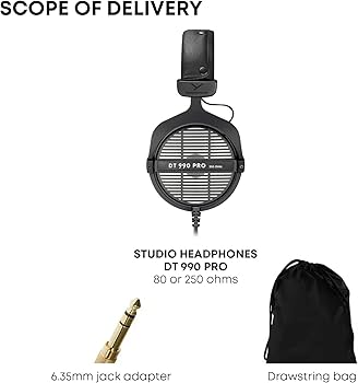 Amazon | beyerdynamic (ベイヤーダイナミック) DT 990 Pro 250オーム