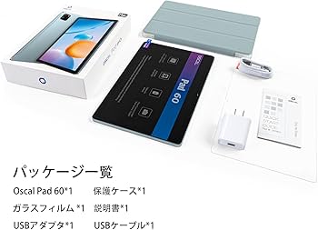 Amazon.co.jp: OSCAL PAD60 Androidタブレット10インチ 800*1280