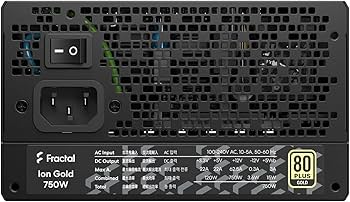 Amazon.co.jp: Fractal Design ION Gold 750W PC電源ユニット 80PLUS