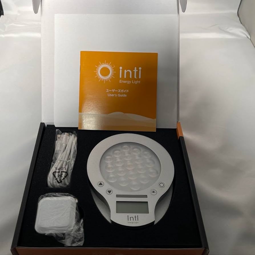 Amazon.co.jp: inti4s 光で起きる目覚まし時計 inti Energy Light