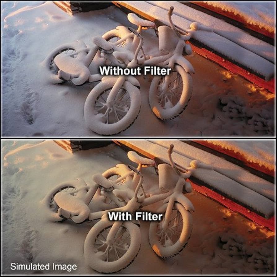 Amazon.com : Tiffen 6.6x6.6 Chocolate 1 Solid Color Filter