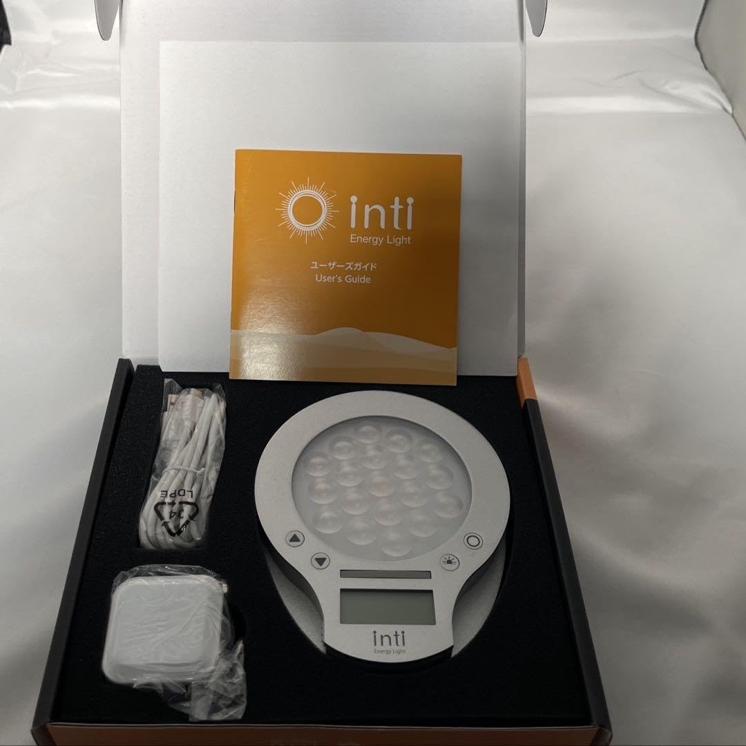 Amazon.co.jp: inti4s 光で起きる目覚まし時計 inti Energy Light