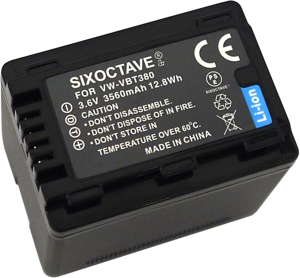 Amazon | str VW-VBT380-K VW-VBT380 パナソニック 互換バッテリー 2個