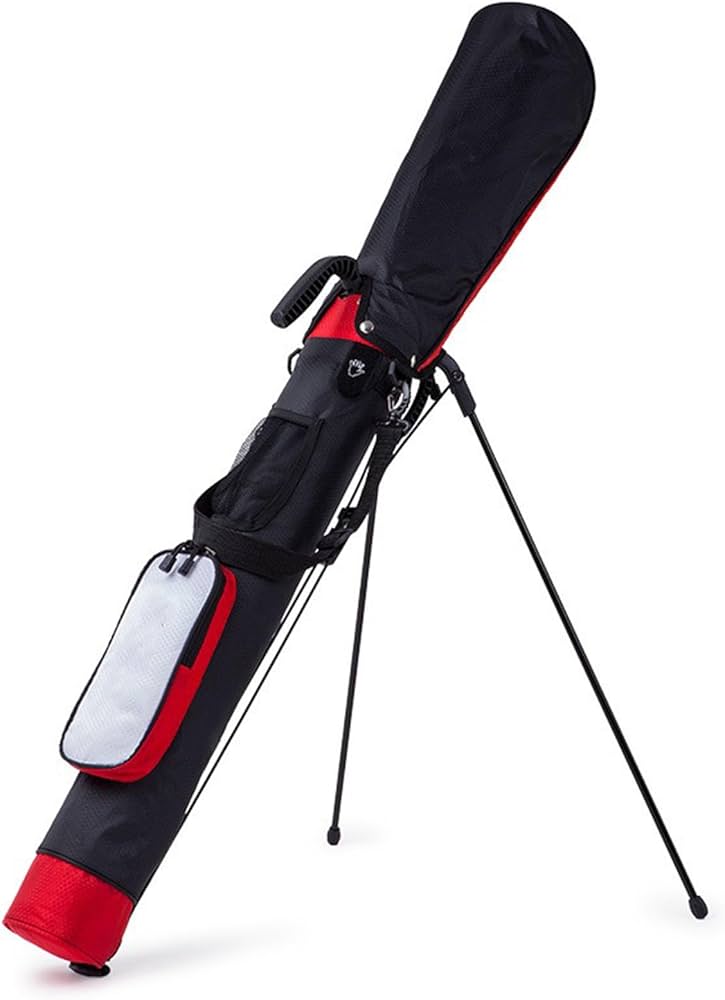 Amazon | ゴルフクラブケース、キャディバッグ、軽量 筒型 ポータブル
