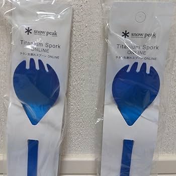 Amazon.co.jp: スノーピーク チタンシェラカップ&先割れスプーン 限定