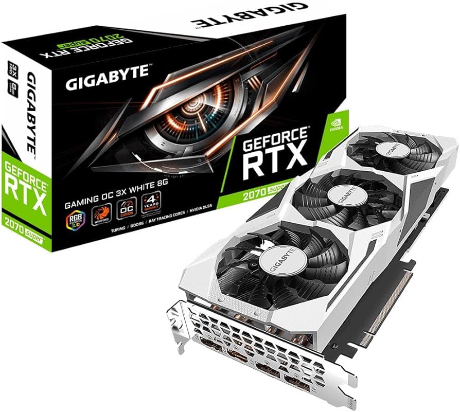 Amazon | gigabyteGeForce RTX 2070 SUPER GAMING OC WHITE 8GB 256bit