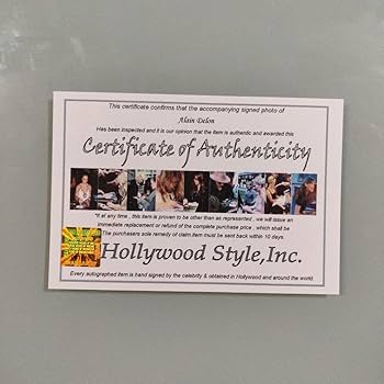 Amazon.co.jp: アラン ドロン直筆サイン入り2Lサイズ写真……Alain Delon