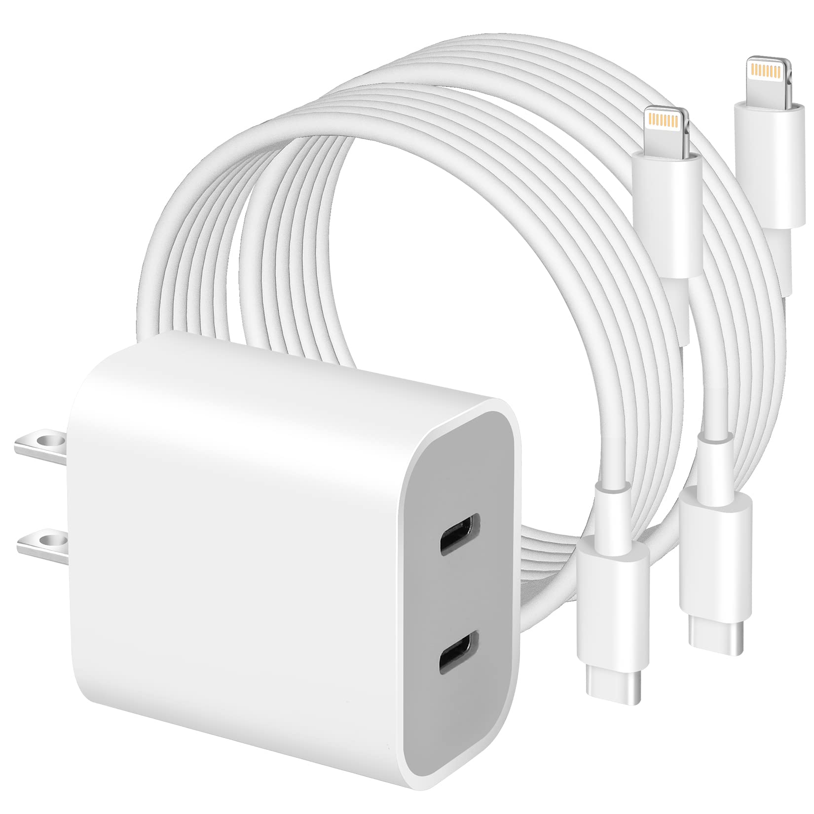 Amazon.com: iPhone 14 Super Fast Charger,Dual Port USB C Chargers