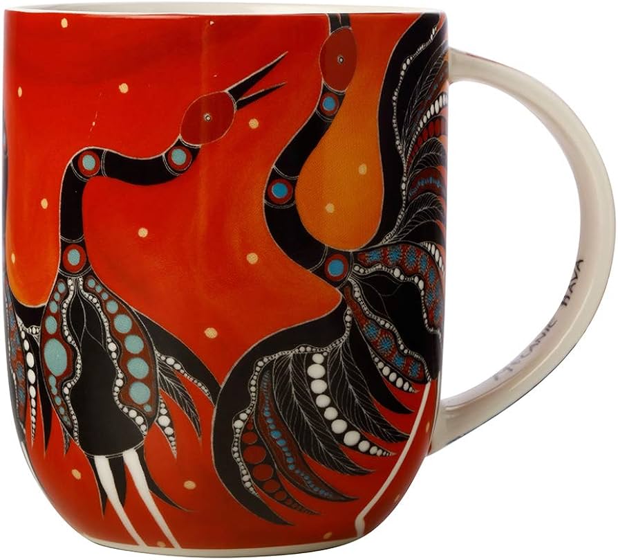 Maxwell & Williams Melanie HAVA Mug 440ML BROLGAS SYMPONY GB