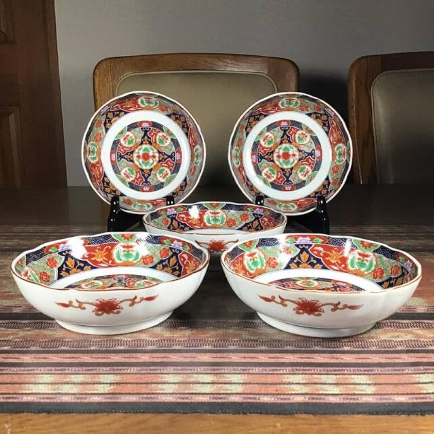 Amazon.co.jp: 美濃焼 庫山窯 中鉢 5枚 : ホーム＆キッチン