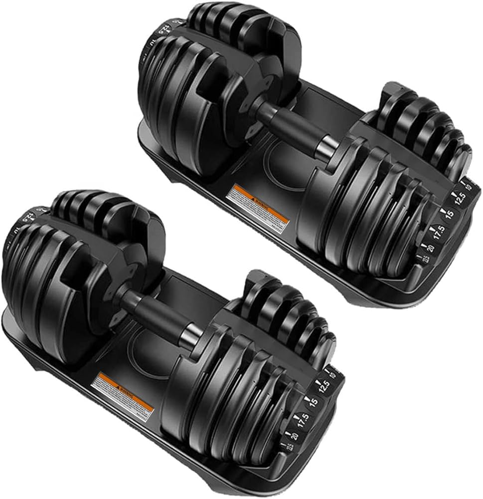 Amazon | MOJEER タンベル 可変式 24kg/40kg アジャスタブルダンベル 2